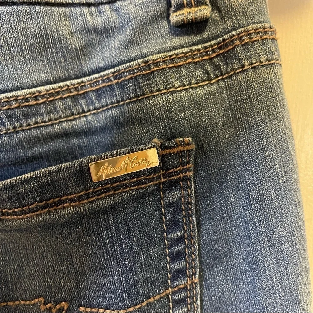 Melissa McCarthy Seven7 for all Mankind jeans/ slim boot cut / size 10